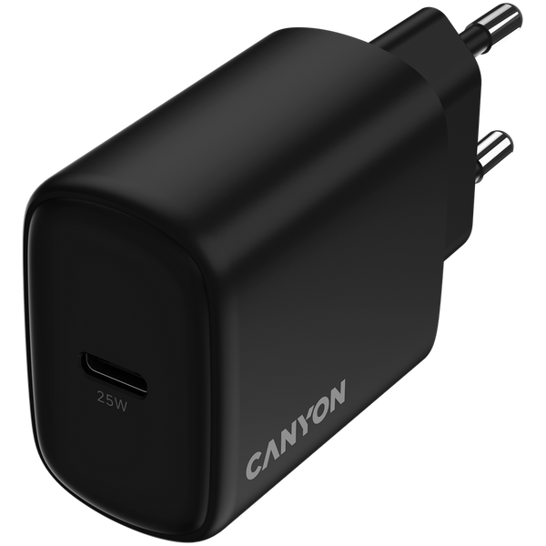 CANYON charger OnCharge 250 25W 1xPD EU Black
