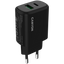 CANYON charger OnCharge 250 25W 1xPD 1xQC EU Black