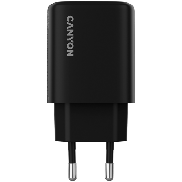 CANYON charger OnCharge 250 25W 1xPD 1xQC EU Black