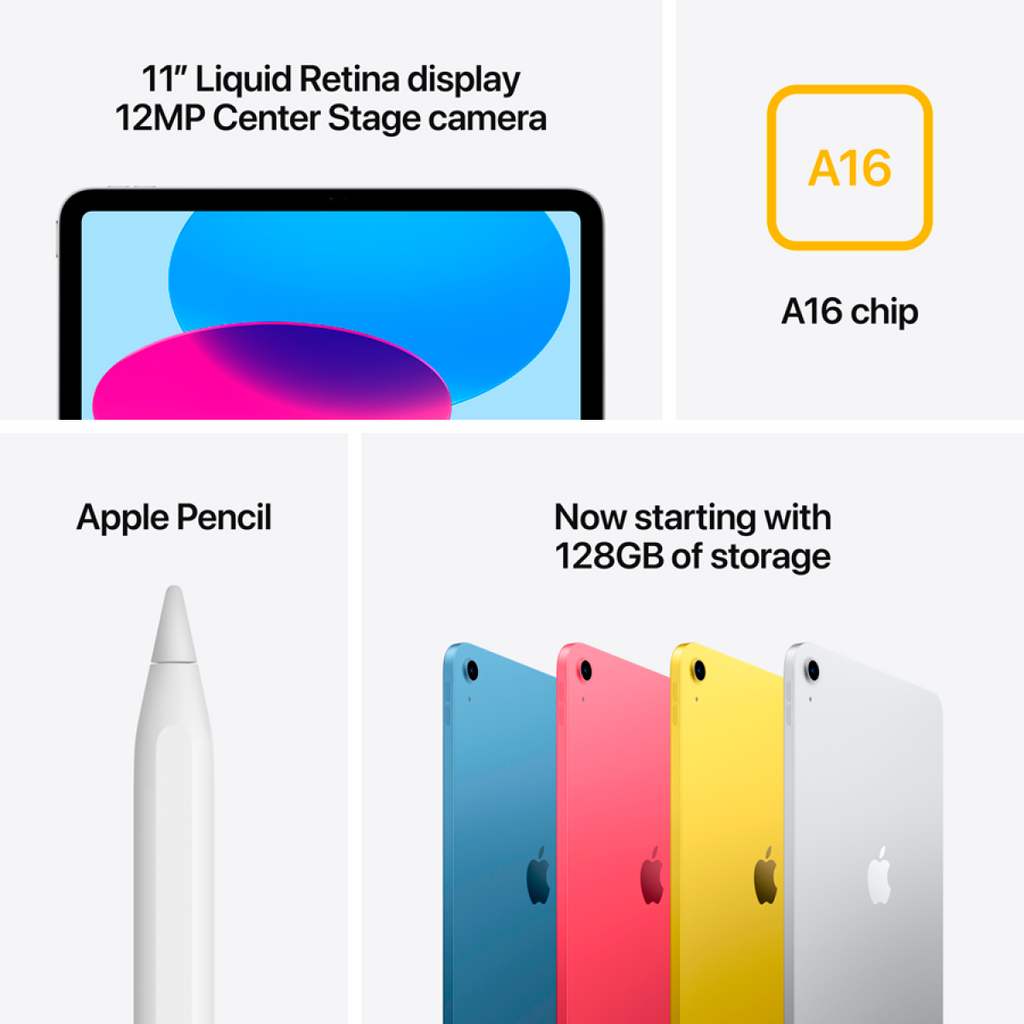 11-inch iPad Wi-Fi 128GB - Silver