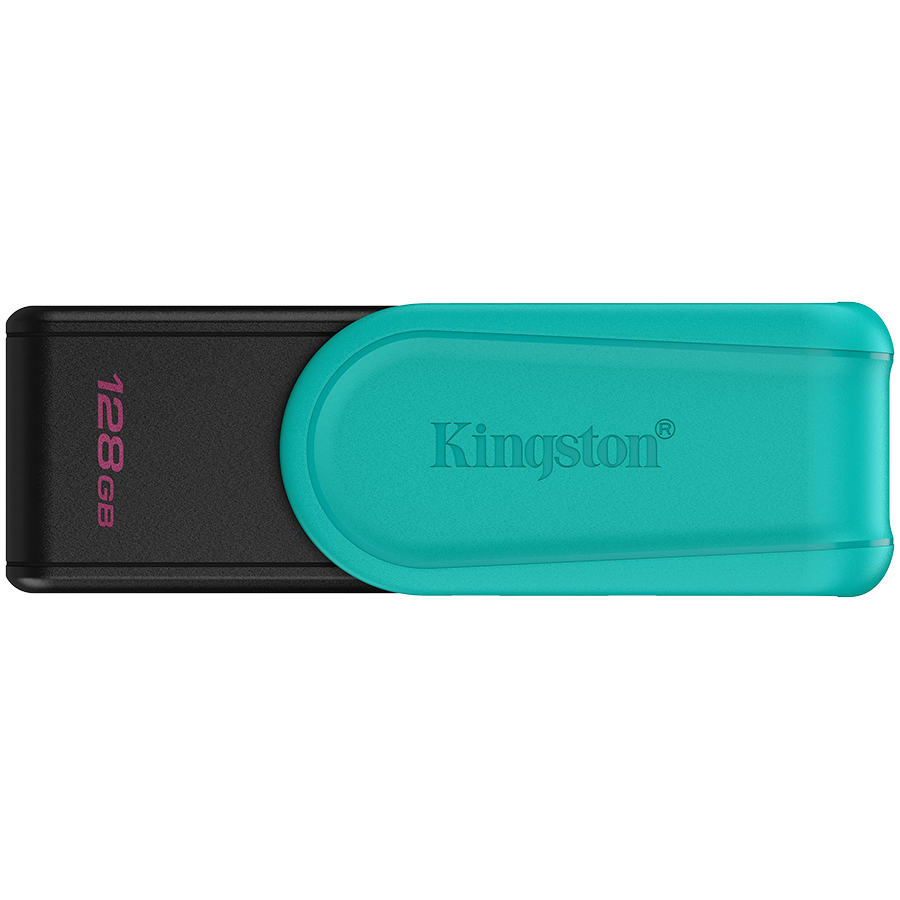 Kingston  128GB Portable USB 3.2 Gen 1 DataTraveler Exodia S (Black/Turquoise) Glavna slika proizvoda