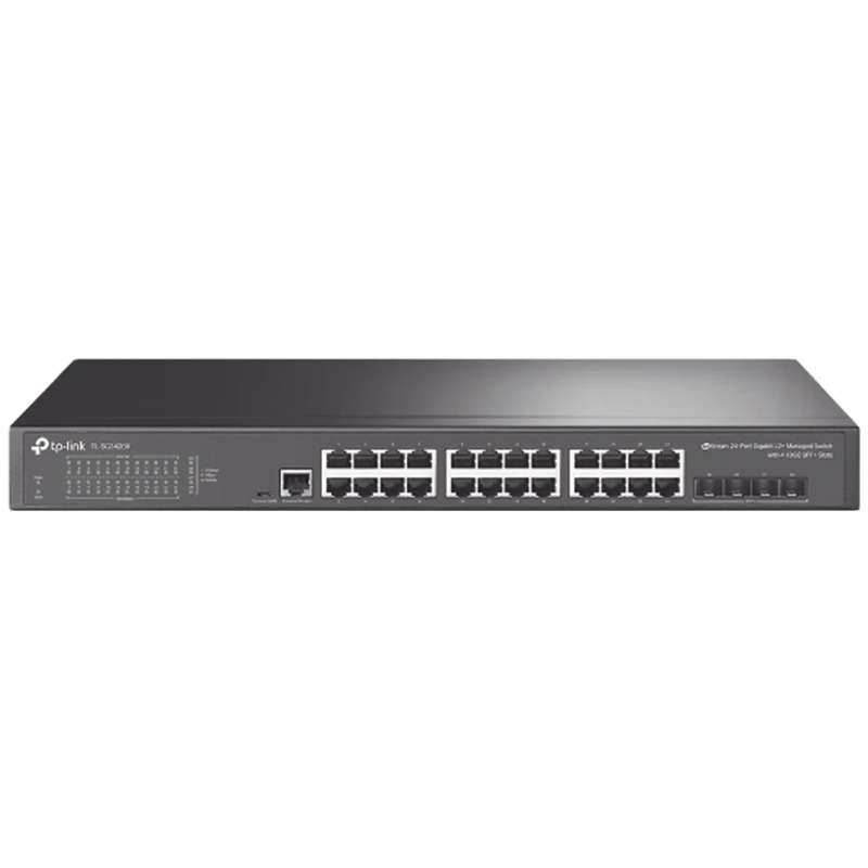 TP-Link SG3428X Omada 24-Port Gigabit L2+ Managed Switch with 4 10GE SFP+ Slots