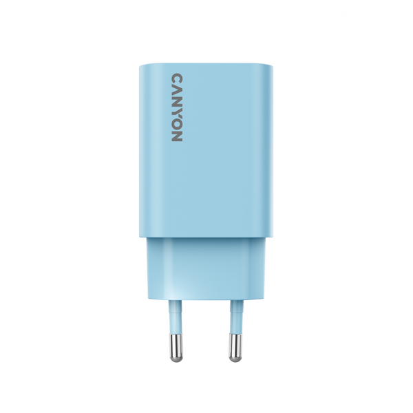 CANYON charger OnCharge 30CL Max Power 30W 1xPD EU Light Blue