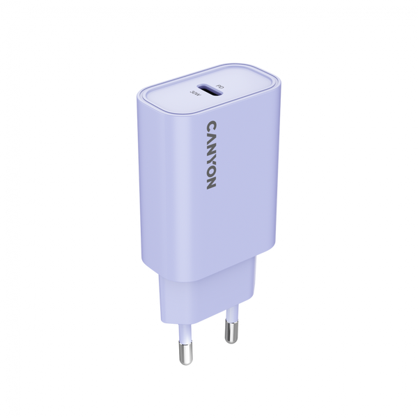 CANYON charger OnCharge 30CL Max Power 30W 1xPD EU Purple