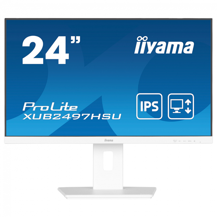 Iiyama  XUB2497HSU-W2 LED monitor 24 FHD (1080p)  100Hz IPS 250 cd 1300 1 1ms HDMI DP speaker Glavna slika proizvoda