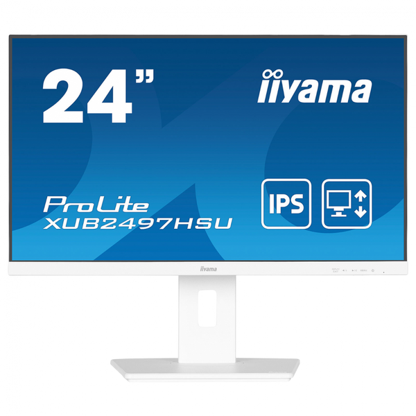 Iiyama  XUB2497HSU-W2 LED monitor 24 FHD (1080p)  100Hz IPS 250 cd 1300 1 1ms HDMI DP speaker