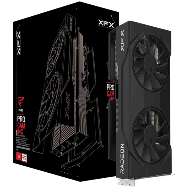 XFX Swift AMD Radeon RX 9060 XT OC 16GB GDDR6 128-bit HDMI 2x DP