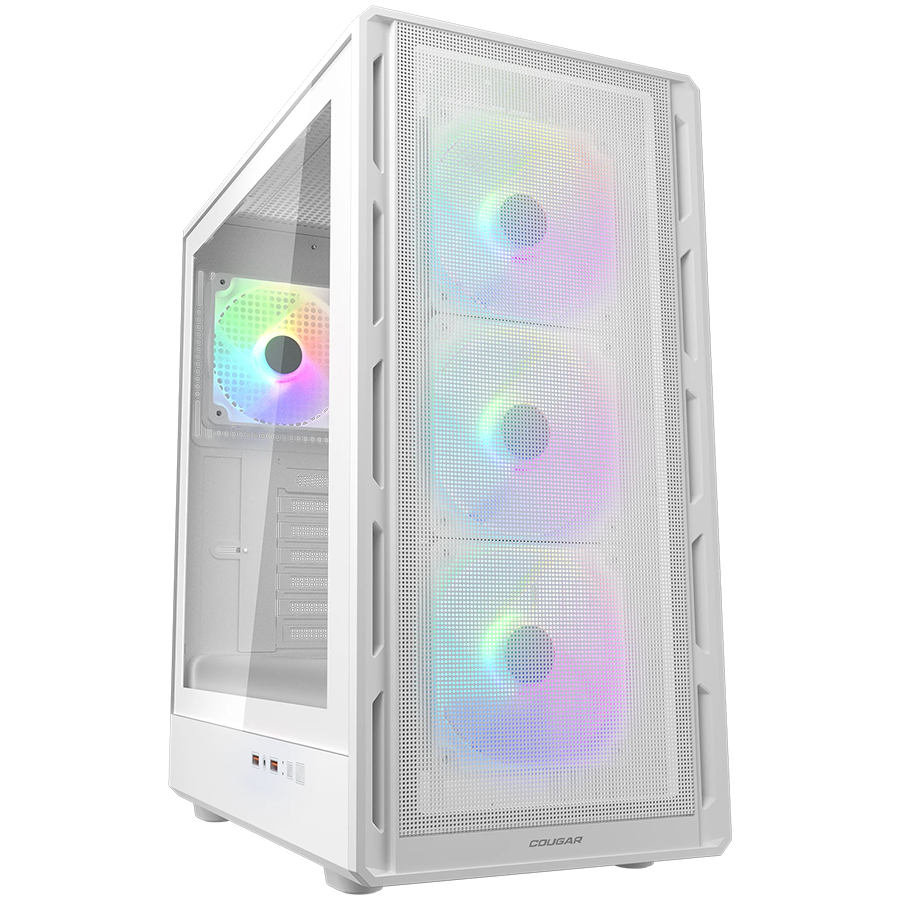 COUGAR AIRFACE PURE RGB PC Case, Mid Tower, White Glavna slika proizvoda