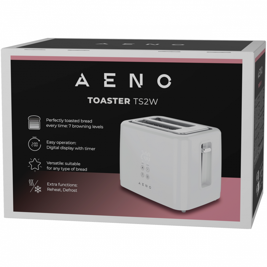 Electric Toaster, White