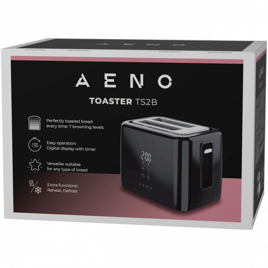 Electric Toaster, black