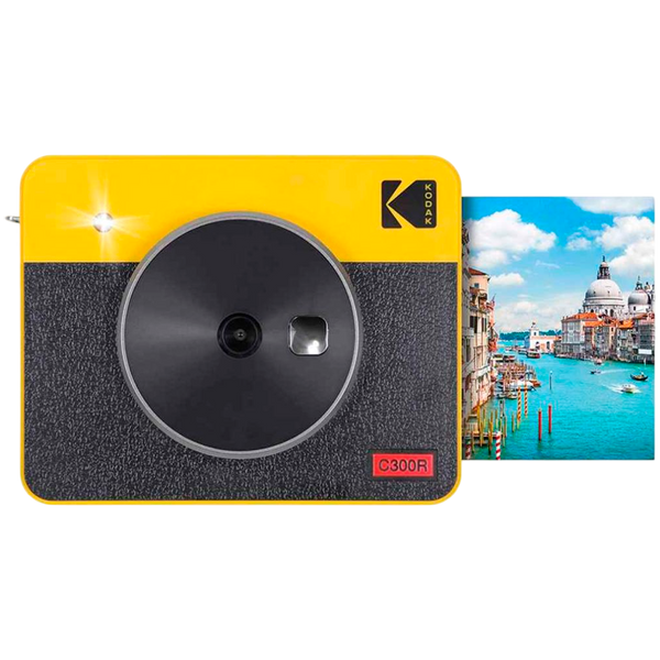 KODAK Mini Shot 3 Retro 4PASS 2-in-1 Instant Digital Camera and Photo Printer