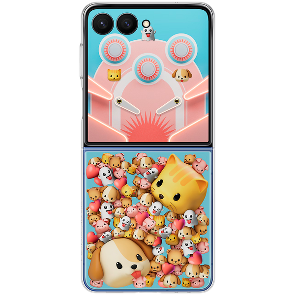 Samsung Galaxy Z Flip7 Flipsuit Case Transparent