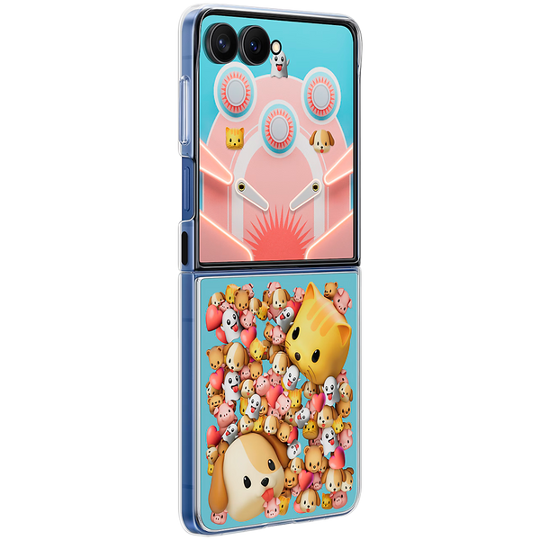 Samsung Galaxy Z Flip7 Flipsuit Case Transparent