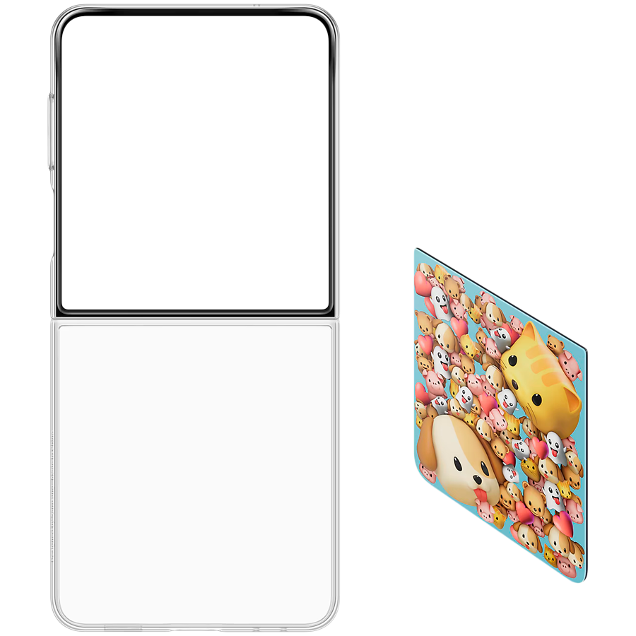 Samsung Galaxy Z Flip7 Flipsuit Case Transparent