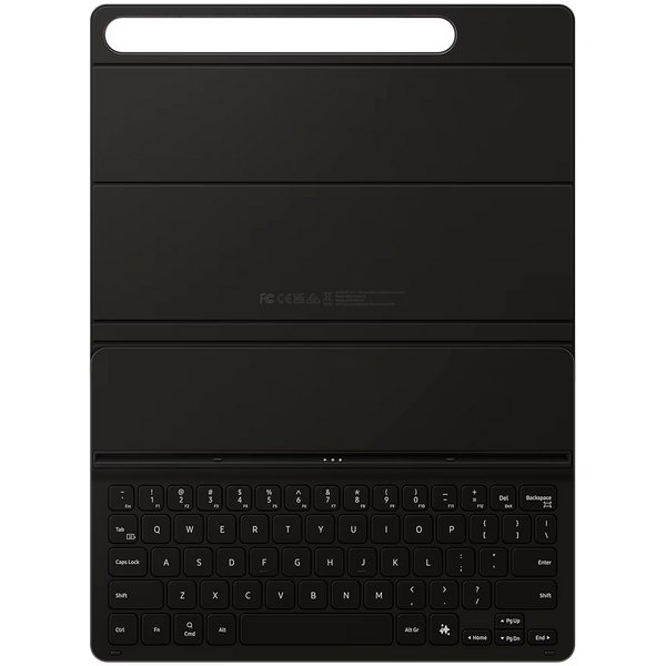 Samsung Galaxy Tab S9/S9 FE/S10 FE/S10 Lite Book Cover Keyboard Slim - AI Key Black