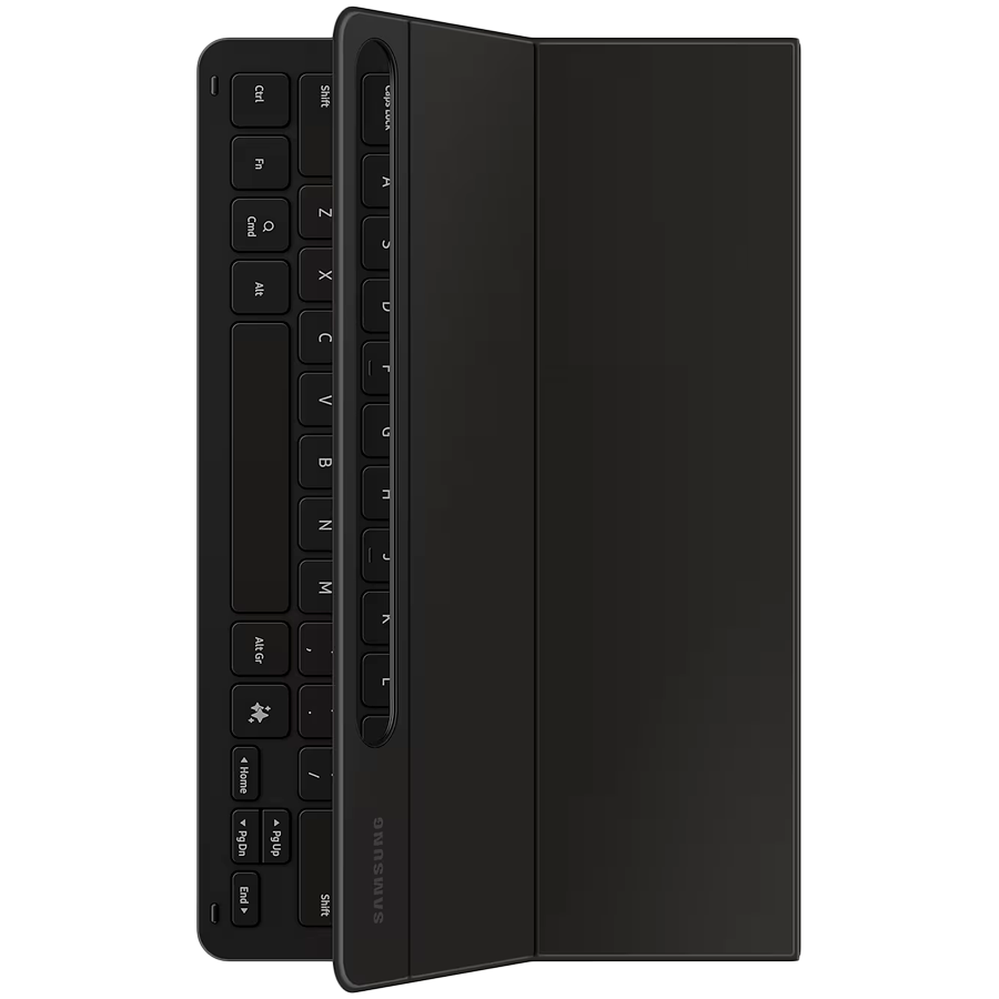 Samsung Galaxy Tab S9/S9 FE/S10 FE/S10 Lite Book Cover Keyboard Slim - AI Key Black