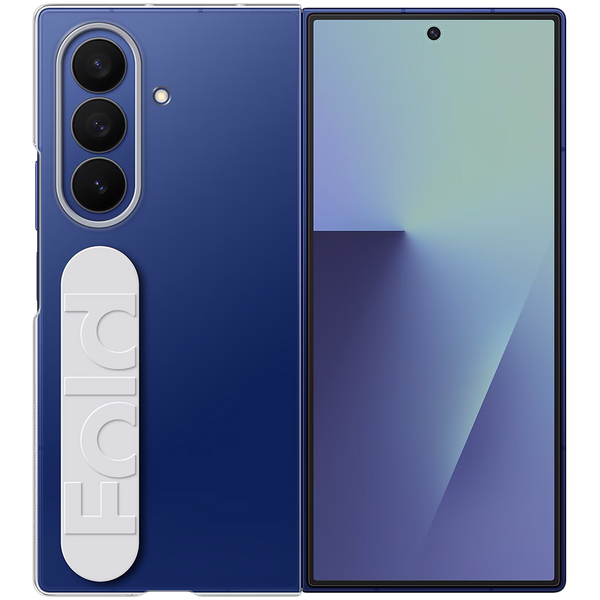 Samsung Galaxy Z Fold7 Clear Grip Case Transparent
