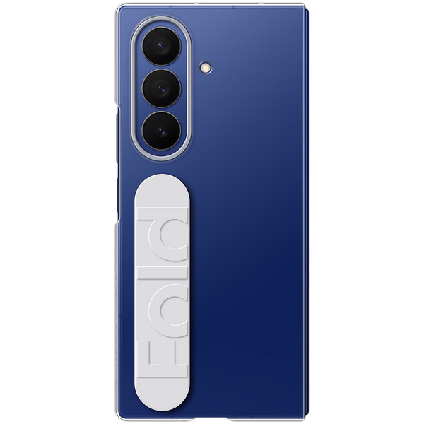 Samsung Galaxy Z Fold7 Clear Grip Case Transparent