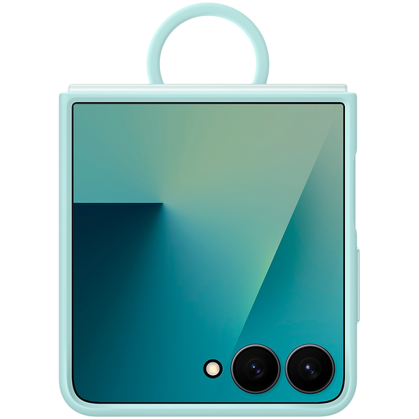 Samsung Galaxy Z Flip7 Ring Case (Silicone) Mint