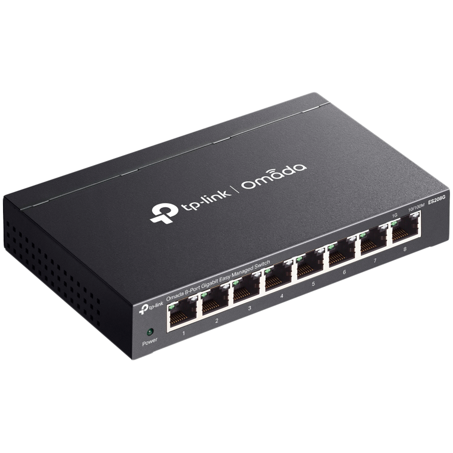 TP-Link ES208G Omada 8-portni Gigabit managed switch Druga slika proizvoda
