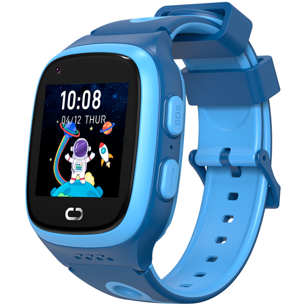 Canyon Kids Watch ZEFIR KW-49 E-SIM 4G GPS WiFi Video Music Games English learning, Blue