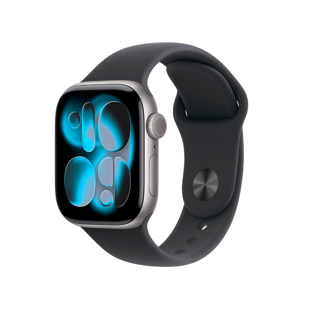Apple Watch Series 11 GPS 42mm Space Grey Aluminium Case with Black Sport Band - M/L