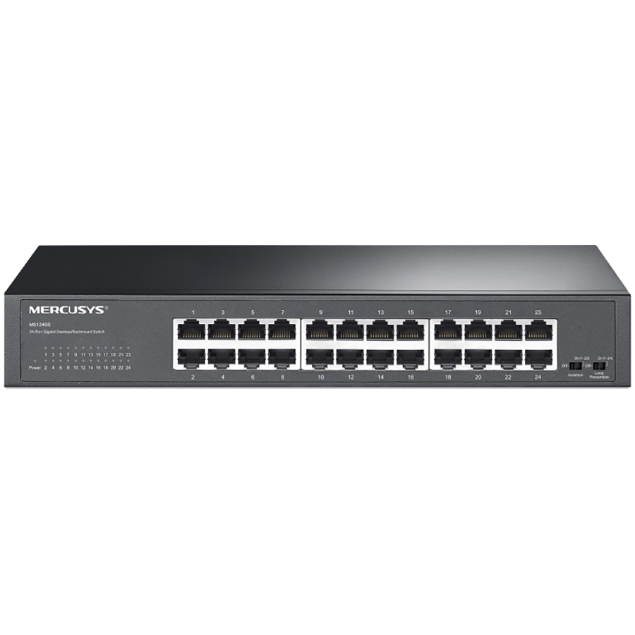 Mercusys MS124GS 24-Port Gigabit Desktop/Rackmount Switch