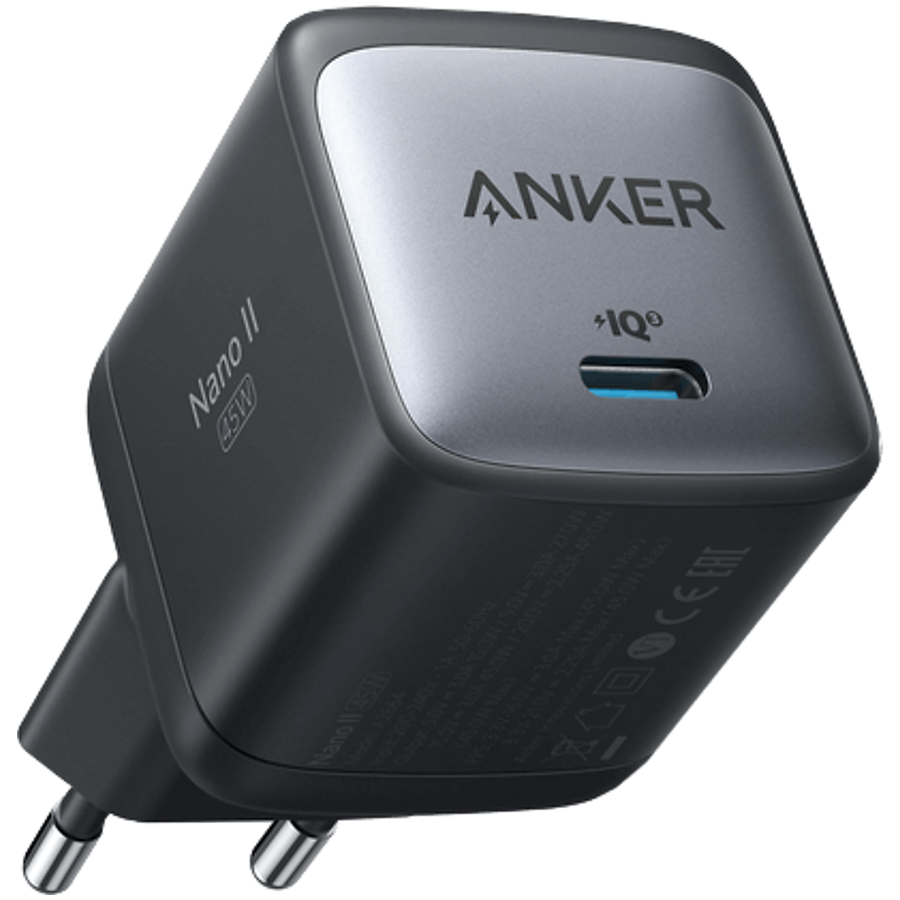 Anker Nano Charger (45W) Black Glavna slika proizvoda