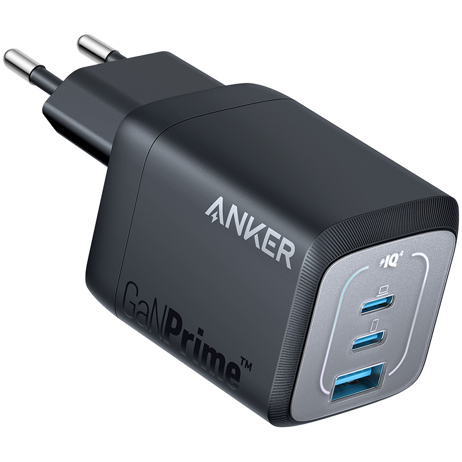 Anker Prime 67W GaN Wall Charger (3 Ports) Black Glavna slika proizvoda