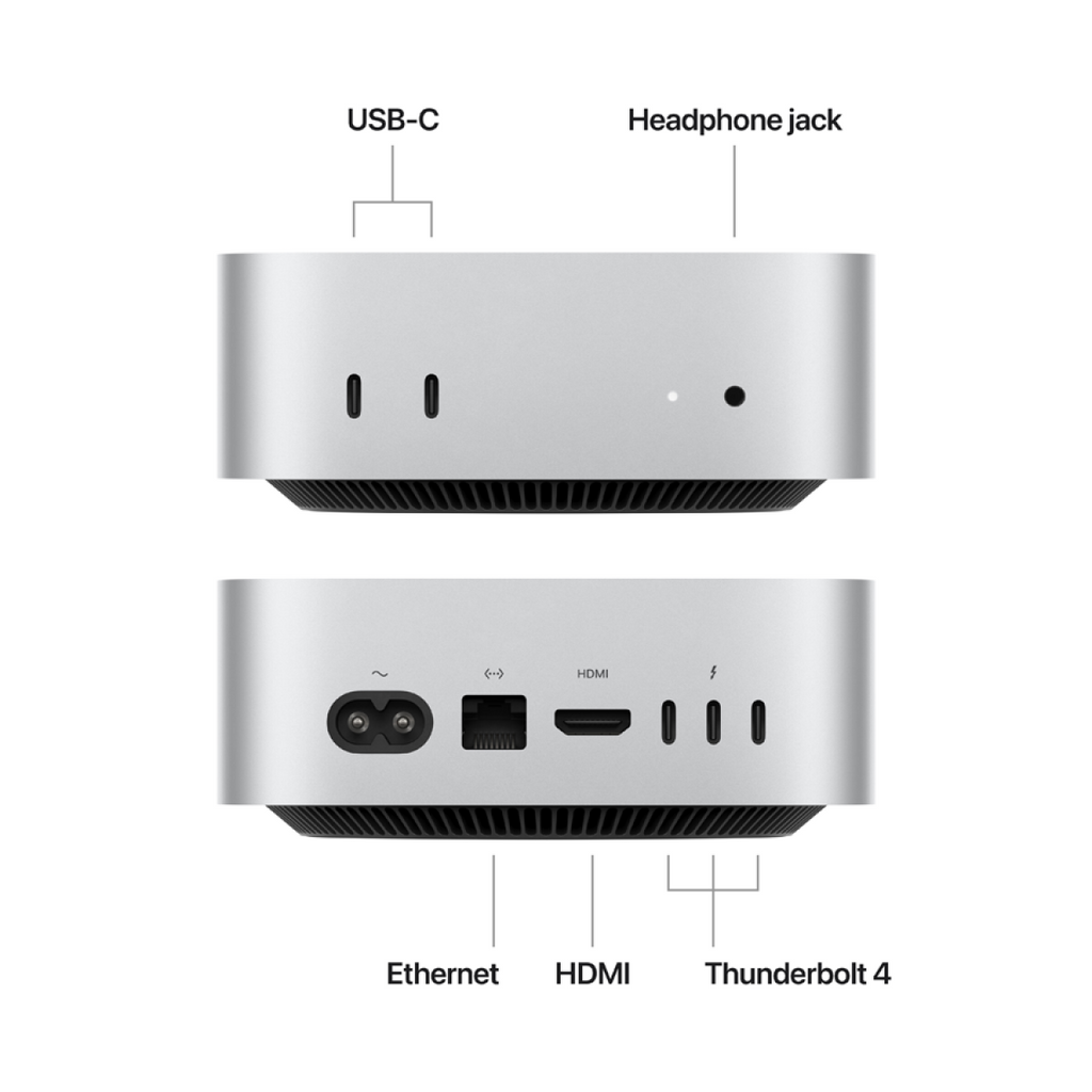Apple MAC MINI: M4 10C CPU/10C GPU/16GB/512GB-ROC