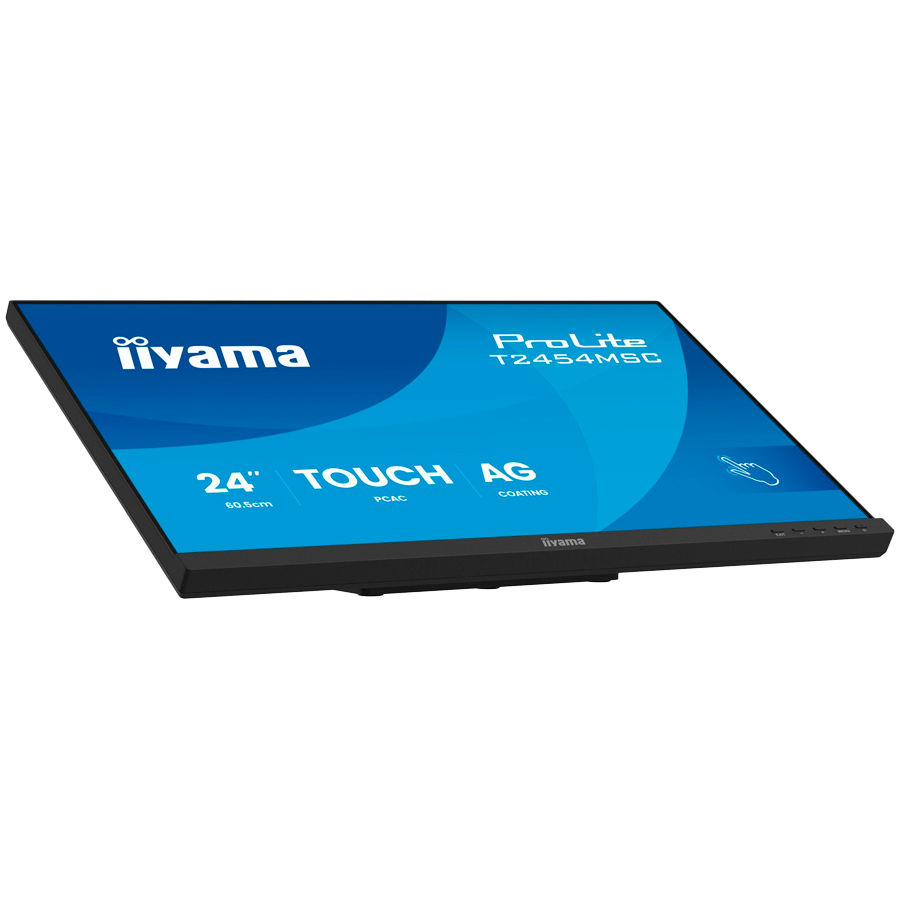 IIYAMA Monitor Touch T2454MSC-B3AG 24" InCell PCAP 10pt touchscreen monitor featuring IPS panel technology