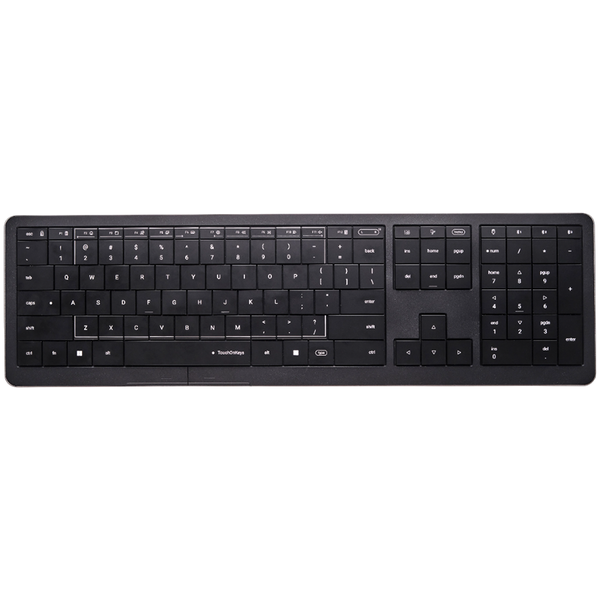 CLEVETURA CLVX 1 Touch-On-Keys AI Bežična Tipkovnica, ANSI US Windows raspored