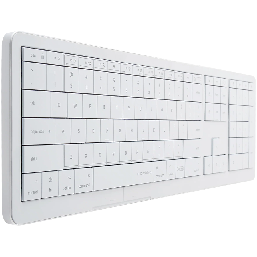 CLEVETURA CLVX 1 Touch-On-Keys AI Bežična Tipkovnica, ANSI US Mac raspored
