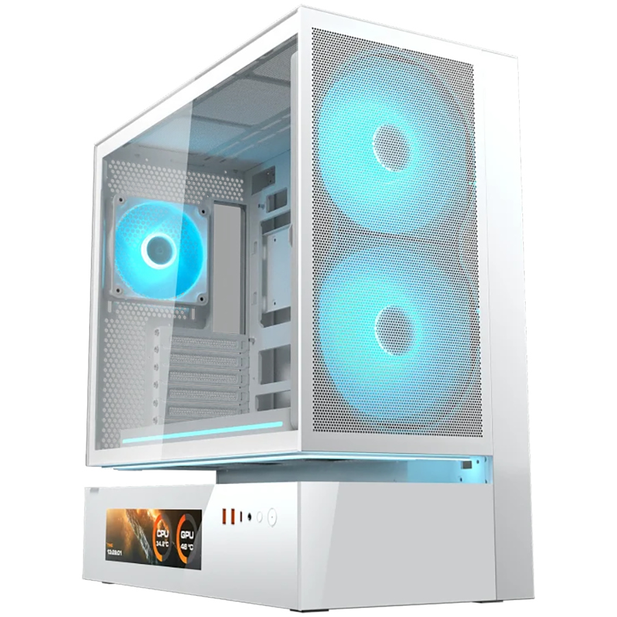COUGAR CFV235 Mesh Vision PC Case, Mid Tower, White Glavna slika proizvoda