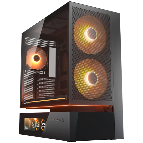 COUGAR CFV235 Mesh Vision PC Case, Mid Tower, Black