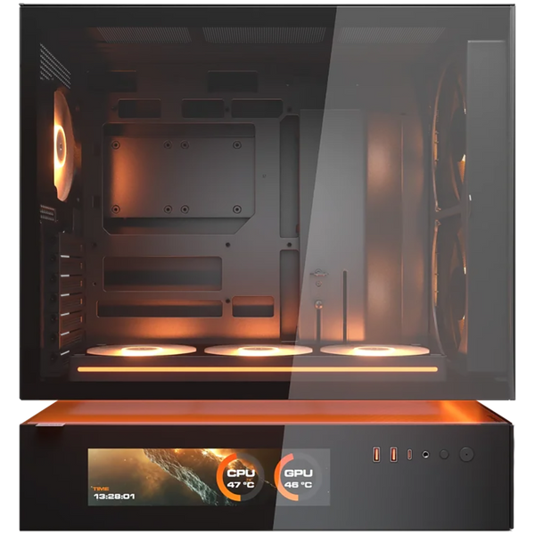 COUGAR CFV235 Mesh Vision PC Case, Mid Tower, Black