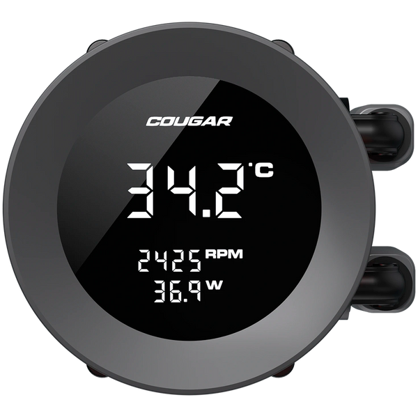 COUGAR Poseidon Vistek ARGB 240 AiO Liquid Watercooling - Black