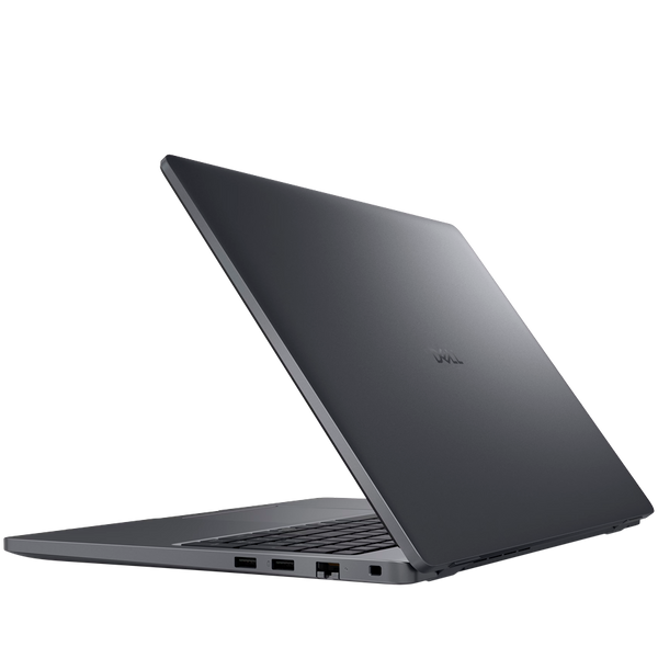 Dell Pro 16 PC16250, 16" FHD+ (1920x1200), Intel Core 5 120U, 1x 16GB DDR5, M.2 512GB SSD, Intg GPU, Wi-Fi 6E, BT 5.3, 2x USB 3.2, 1x USB-C 3.2, 1x USB-C THB 4, HDMI, RJ-45, FgrPr, Backlit KB, 55Wh, Ubuntu
