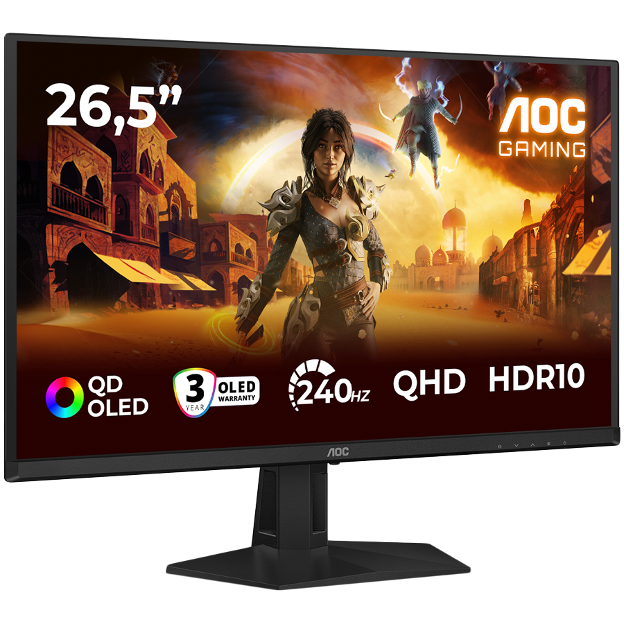 AOC Monitor Gaming OLED Q27G41ZDF 26.5"