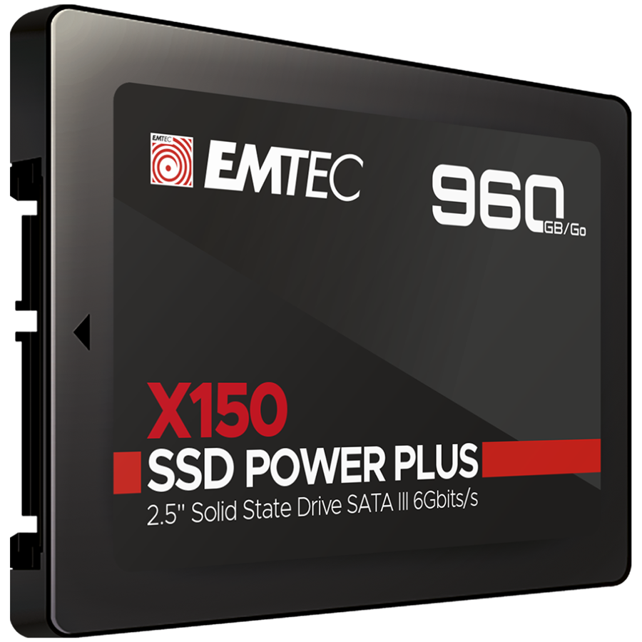 Emtec SSD 960GB X150 Power Plus 3D NAND 2.5 SATA 3 Glavna slika proizvoda