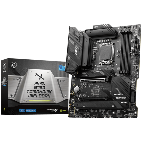 MSI MAG B760 Tomahawk WiFi Gaming Motherboard (Supports 12th/13th/14th Gen Intel Processors