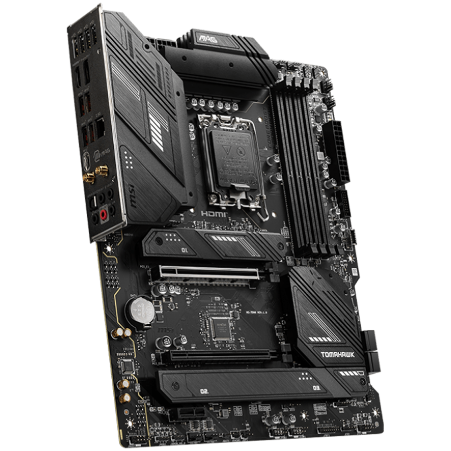 MSI MAG B760 Tomahawk WiFi Gaming Motherboard (Supports 12th/13th/14th Gen Intel Processors