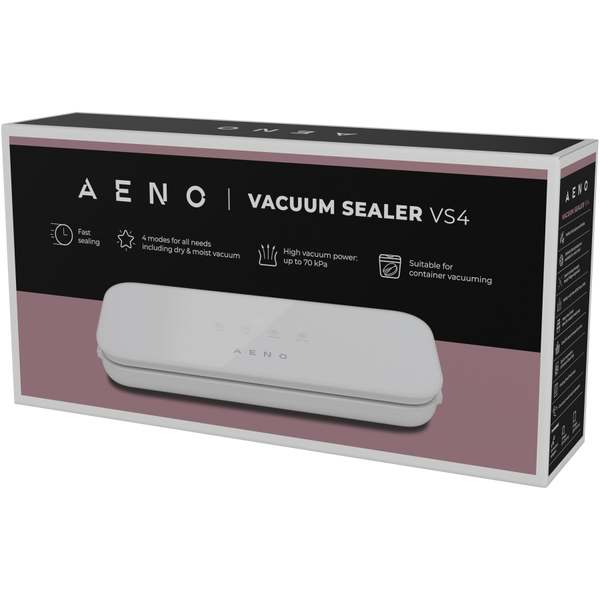 Vacuum sealer, white, LED display, 230AC/50Hz