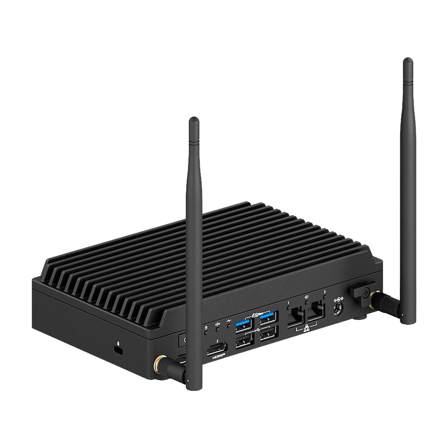 ASUS NUC Rugged/BNUC13BRFA200B02I/Intel Atom X7211E/Intel UHD Graphics/6xUSB/M.2 22x80 NVMe; M.2 30x42 SATA SSD