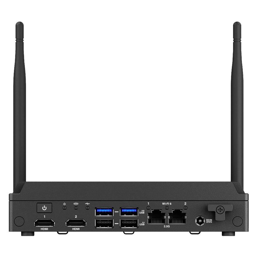 ASUS NUC Rugged/BNUC13BRFA200B02I/Intel Atom X7211E/Intel UHD Graphics/6xUSB/M.2 22x80 NVMe; M.2 30x42 SATA SSD