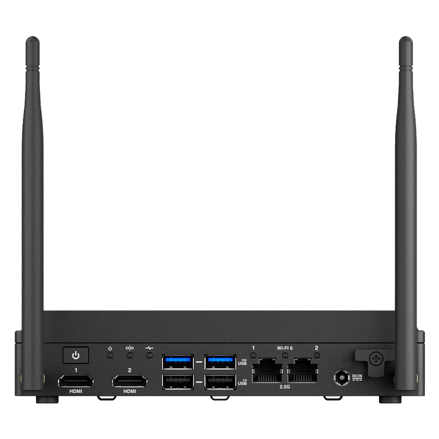 ASUS NUC Rugged/BNUC13BRFA200B02I/Intel Atom X7211E/Intel UHD Graphics/6xUSB/M.2 22x80 NVMe; M.2 30x42 SATA SSD