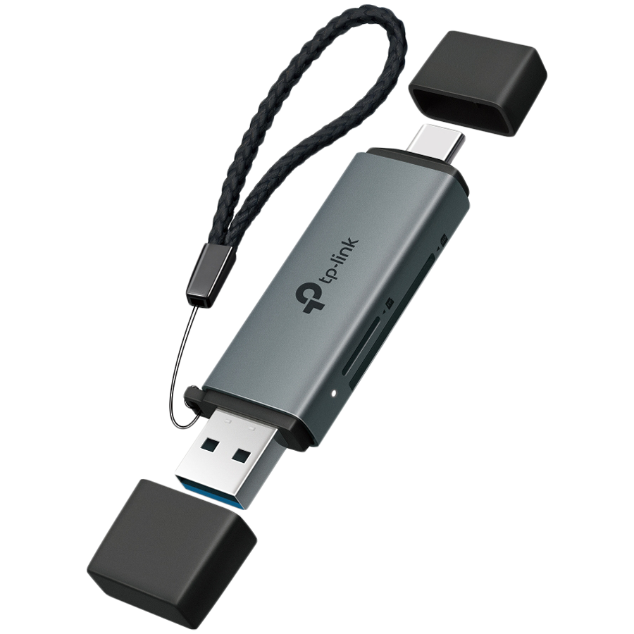 TP LINK USB 3.0 Type-C&A to SD & microSD 3.0 Card Reader Glavna slika proizvoda