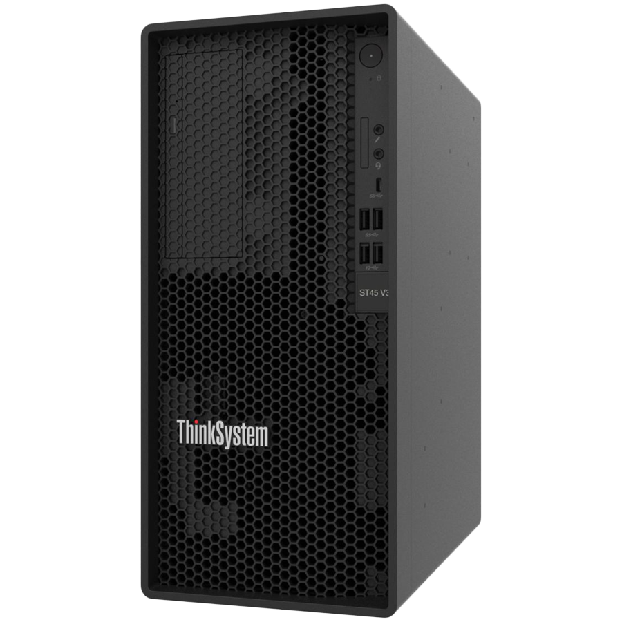 Lenovo ThinkSystem ST45 V3, 1xAMD EPYC 4124P (4C 3.8GHz 65W) Glavna slika proizvoda