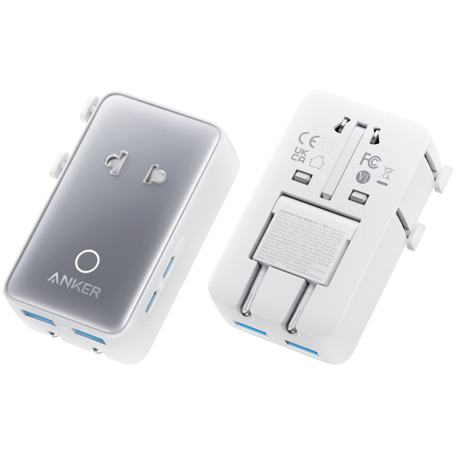 Anker Nano Travel Adapter (5-in-1, 20W) Glavna slika proizvoda