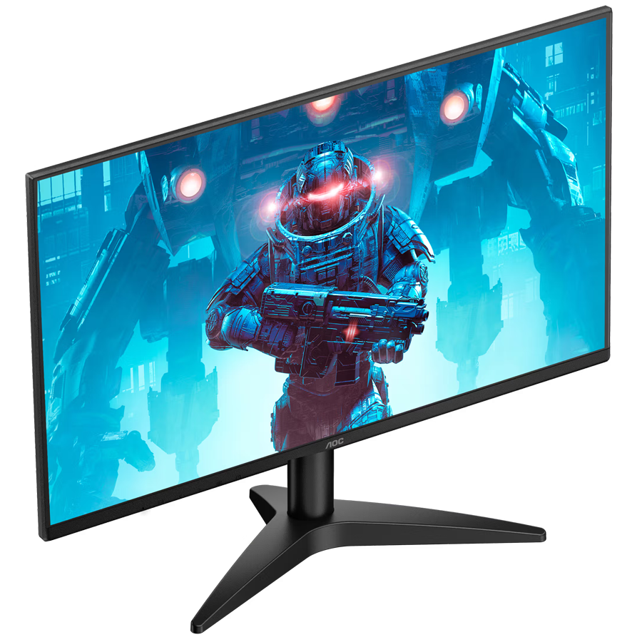 AOC Monitor LED 24B36X Gaming IPS 1920x1080 144Hz HDR10 0.5ms Adaptive Sync HDMI DP Audio Out Tilt 3y